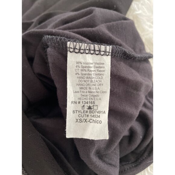 FashionNova Joji Dress Black Slim Fit Knee-Length Bodycon XS - Picture 7 of 7